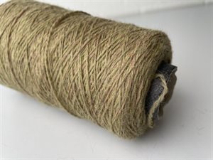 Luksus uld - 100% uld i mustard, ca. 166 gram